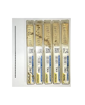 SMP Tools Drill Straight Shank HSS YKL 1.6 x 100 (T00027) HSN Code: 84659990 (Dia (MM): 1.6 x 50 FL x 100 L)