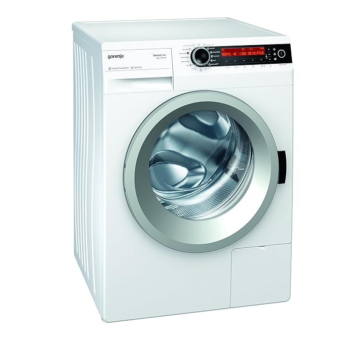 Gorenje W 98F65 I/I Waschmaschine FL / A+++ / A / 9 kg / 1600 U/min / weiß / Totaler AquaStop / LCD Display / LED Trommel-Inn