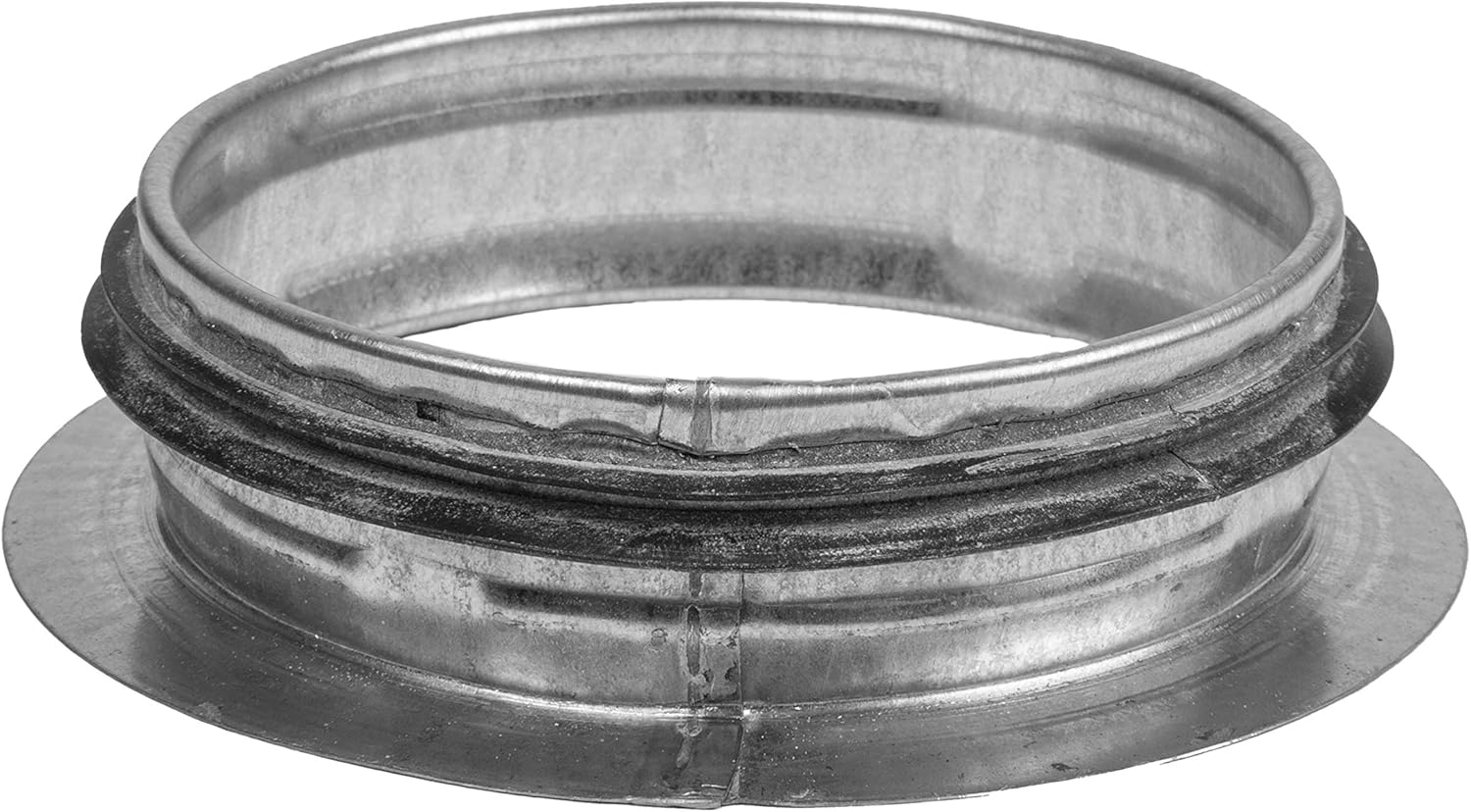 Duct Collar Air Tight for Connecting Flex Ducting (6'' Inch Rubber