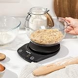 Salter Digital Kitchen Scale 5kg 11lbs with 1.8L Bowl Aquatronic Liquid measure view 3