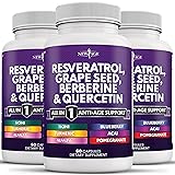 NEW AGE Resveratrol 6000mg Berberine 3000mg Grape