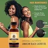 Sunny Isle Jamaican Black Castor Oil 2oz Natural Hair Scalp Skin Treatment view 6