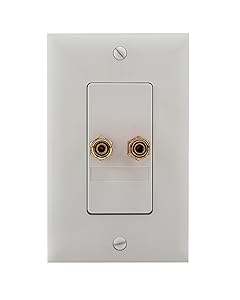 Legrand - On-Q 6.1 Home Theater Expansion Kit, White, F9006-WH-V1