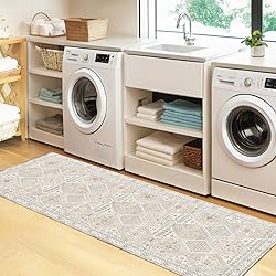 CAPALOCA 2x3 Area Rug Bohemian Rugs with Print