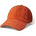 CHOK.LIDS Everyday Corduroy Baseball Cap for Men and Women Dad Hat Unisex Adjustable Lightweight Polo Style Curved Brim