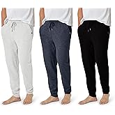 Eddie Bauer 3-Pack Mens Pajama Pants - Cotton Knit Lounge Sweatpants for Men with Pockets | Soft PJ Bottom Sleepwear