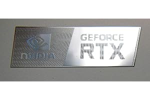 V VATH VENTURES VATH Made Metal Sticker Compatible with NVIDIA Geforce RTX 12 x 35mm / 1/2" x 1 3/8" [987]