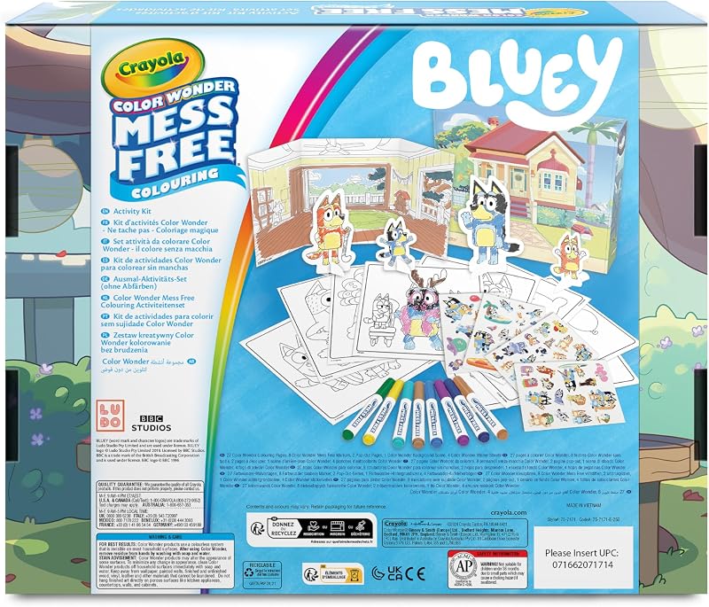 - Color Wonder, Activity Set 40+ pièces, avec des Pages à colorier