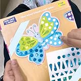 Imagimake Mirror Mosaic Butterfly & Peacock 450+ Foil Stickers Kit view 2