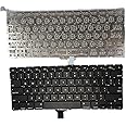 SUNMALL New A1278 Keyboard Replacement Without Backlight Backlit Compatible with MacBook Pro 13" US Layout MD313 MD314 MC374 MC375 MB466 MB467 MC700 MC724 MB991 MD101 MD102 Series 2009-2015 Years