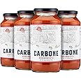 Carbone Arrabbiata Pasta Sauce | Tomato Sauce Made with Fresh & All-Natural Ingredients | Non GMO, Vegan, Gluten Free, Low Carb Pasta Sauce, 24 Fl Oz (Pack of 4)