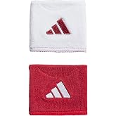 adidas Interval Reversible Wristband | Unisex, Moisture-Wicking, Stretch Fit, Non-Slip Grip, Secure Comfort, Game &amp; Training Ready