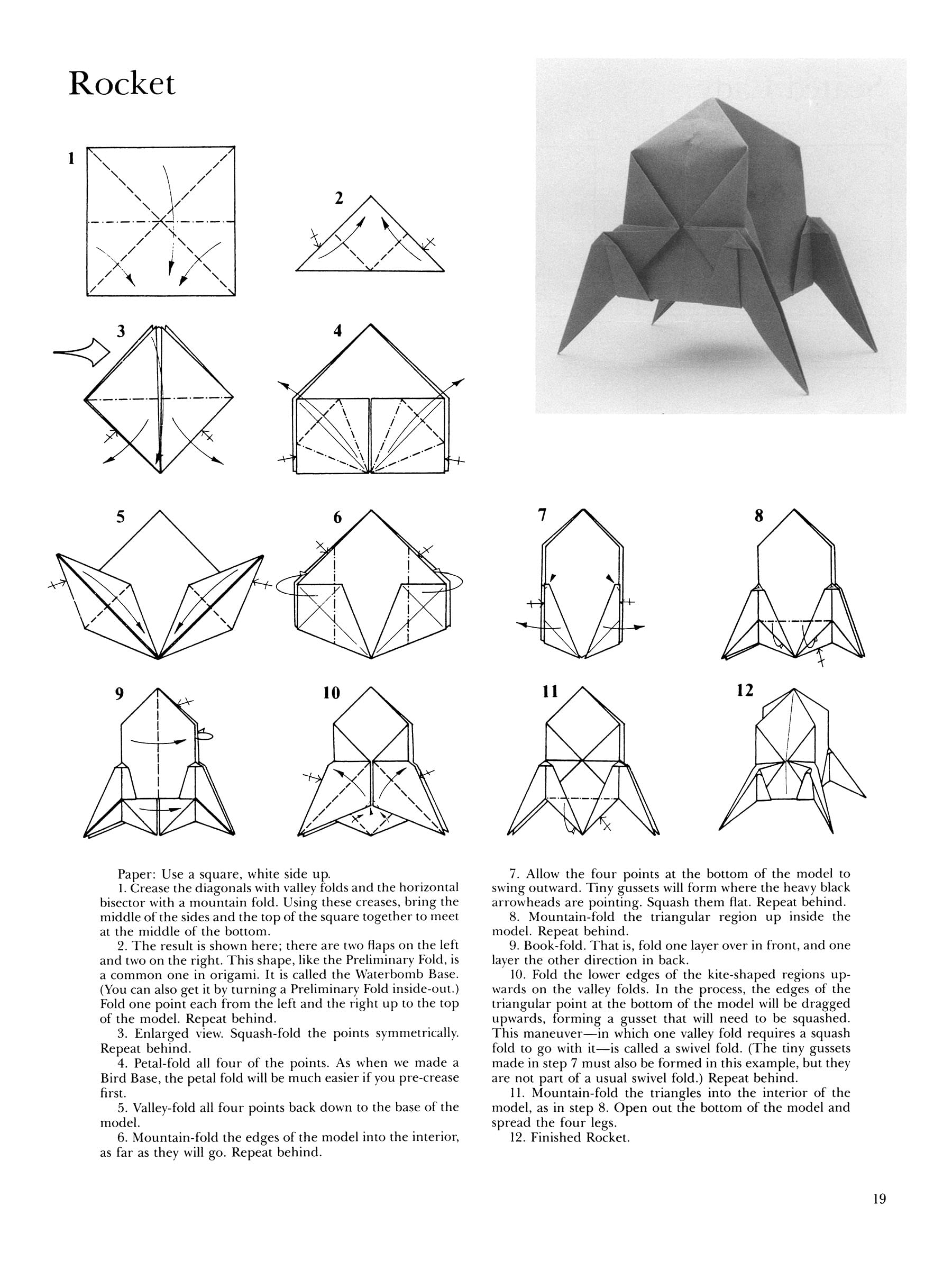 The Complete Book of Origami: Step-by-Step Instructions in Over 1000 Diagrams/37 Original Models (Dover Crafts: Origami & Papercrafts)