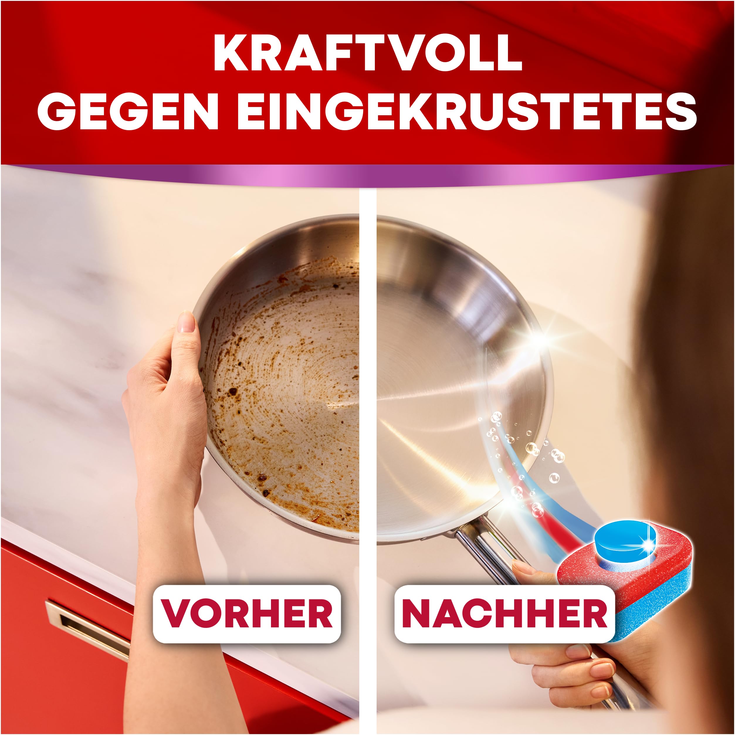 Somat All in 1 Extra Spülmaschinen Tabs (92 Tabs), Geschirrspül Tabs für strahlend sauberes Geschirr auch im Kurz- & Eco-Programm, entfernt Eingekrustetes und sorgt für brillanten Glanz 5