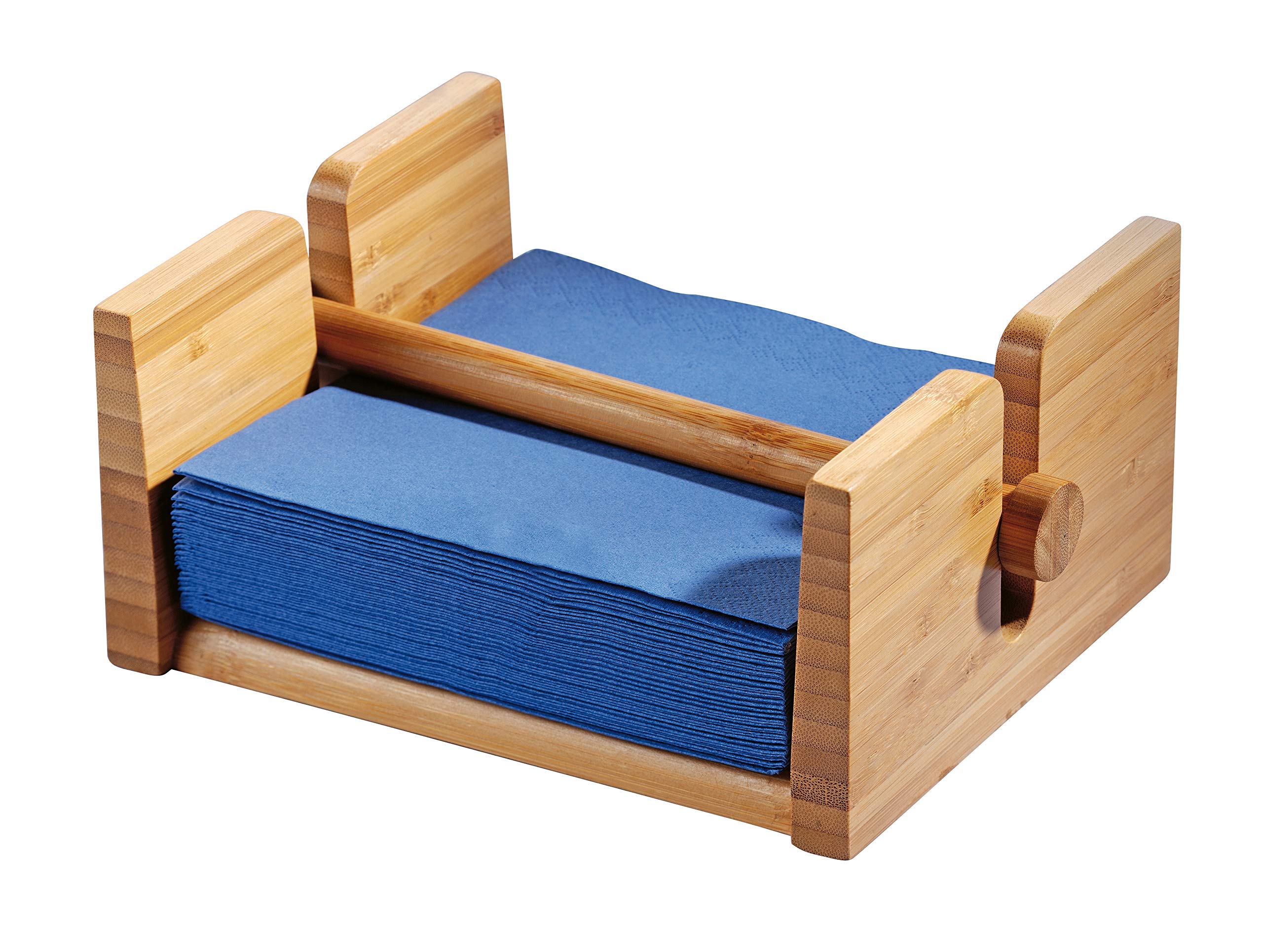 Esmeyer Napkin Holder Tom of Bamboo, Brown, 21 x 18 x 10.5 cm