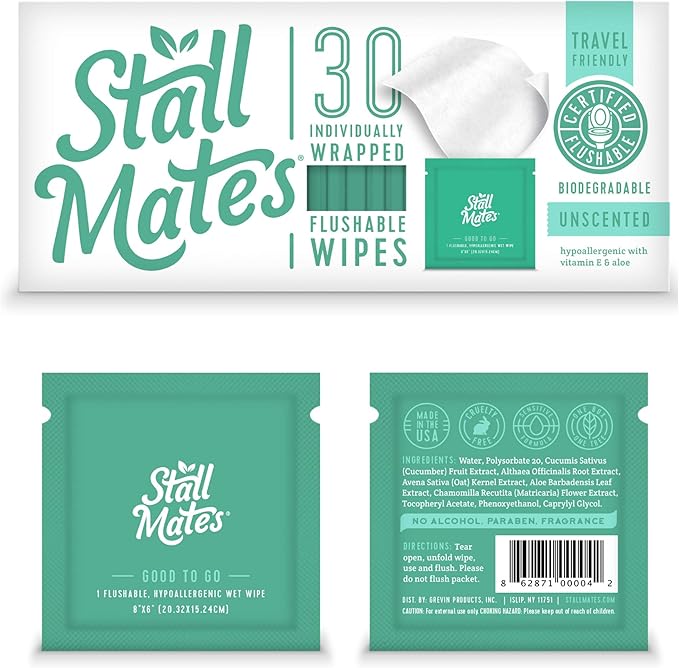 individually wrapped baby wipes