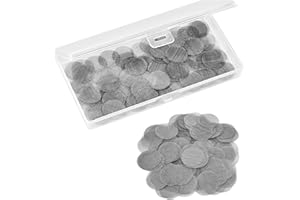 GOLDEN BEADS Stainless Steel Metal Pipe Screen Filters 20mm Bowl Screens Gauzes Pipe Screen Filter Silver Mesh Guazes Fittings