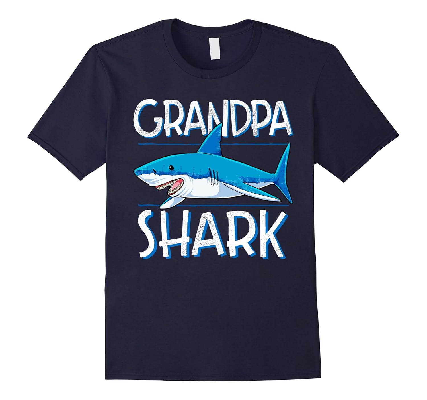 Grandpa Shark T Shirt Family Matching Men Jawsome Gifts Tees-ANZ