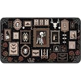 Romart Halloween Doormat Gothic Frame Vintage Design, 16 x 28 Inch | Decorative entry mat for front doors, porches, laundry rooms or indoor outdoor use