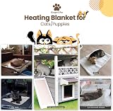GingerUPer Self-Heating Pet Pad 60x45 cm Cat Dog Blanket With Washable Cover view 4