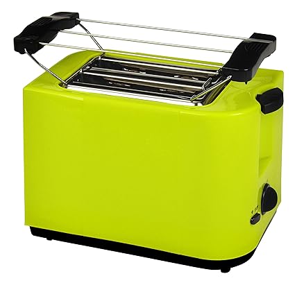 Efbe-Schott, 2-Scheiben Toaster, Brötchenaufsatz, Krümelschublade, 700 W, Zitronengrün, SC TO 5000 LEMONE