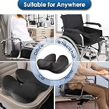 QUTOOL Memory Foam Seat Cushion Office Chair Car Desk Chair Cushion view 6