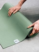 Yogamatters Sticky Yoga Mat Original Sage Non-Slip 4.5mm Cushion view 2