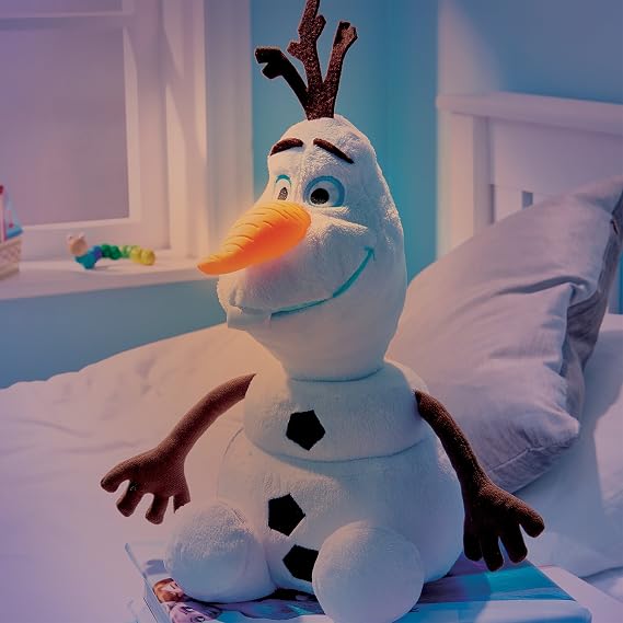 Decoracion Peluche Y Luz De Noche Disney Frozen Olaf Color Blanco Worlds Apart 257frn Bebe Thebigonealaska Com