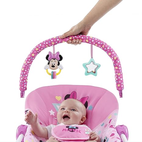 minnie mouse peekaboo rocker