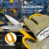 Miller KS-1 Yellow Fiber Optic Kevlar Scissors Utility Cable Cutters 5.5in view 5