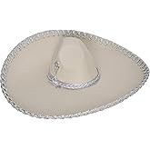 FESTMEX Mexican Sombrero Hats Charro – Sombrero Mexicano & Mariachi Hat, Traditional Mexican Hat for Adults, Mariachi Costume