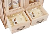 BRUBAKER Shea Butter Bath Body Gift Set 10pcs Wooden Cabinet Lotion Shower Gel view 3