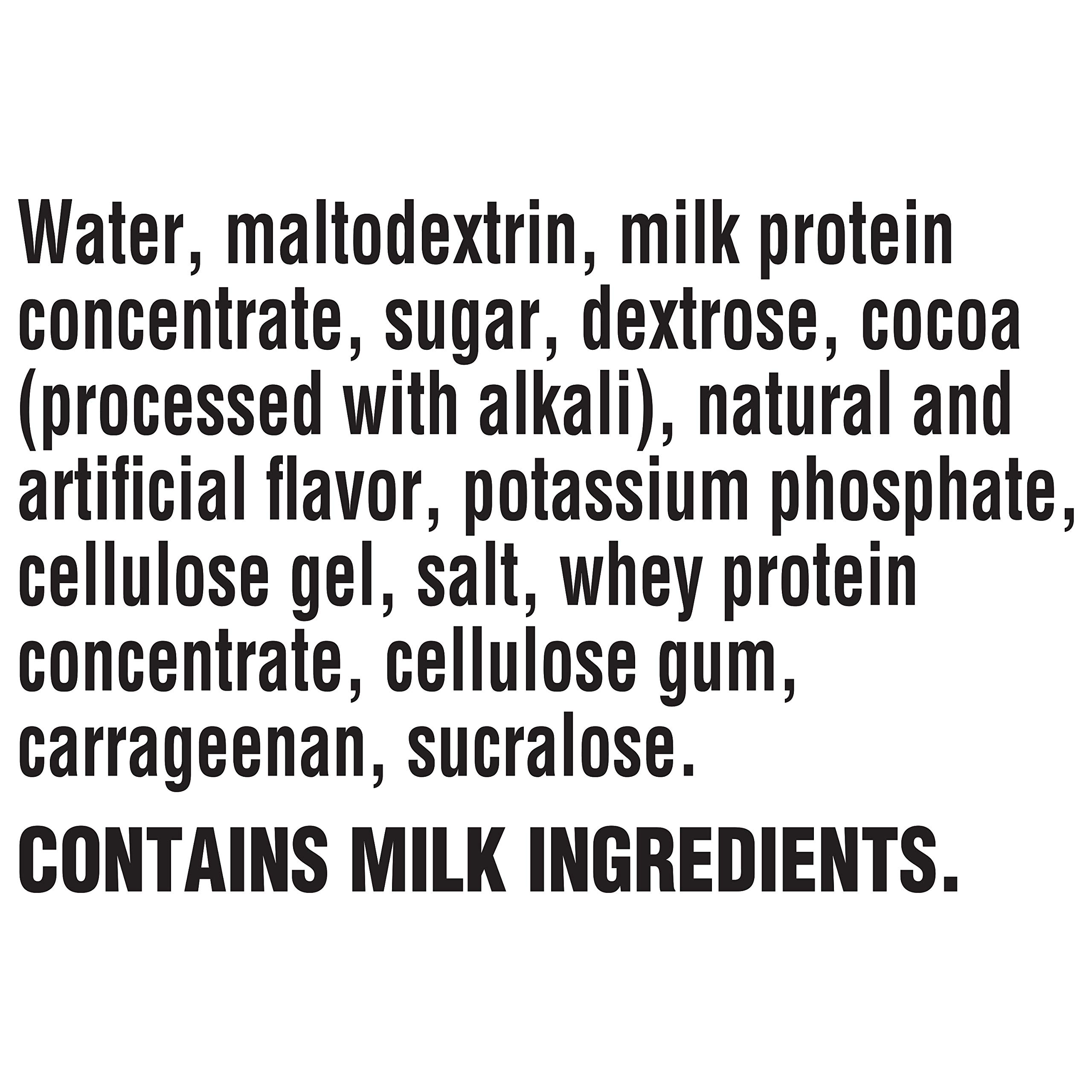 Gatorade Recover Protein Shake, Chocolate, 20g Protein, 11.6 fl oz Plastic Bottle, Pack of 12