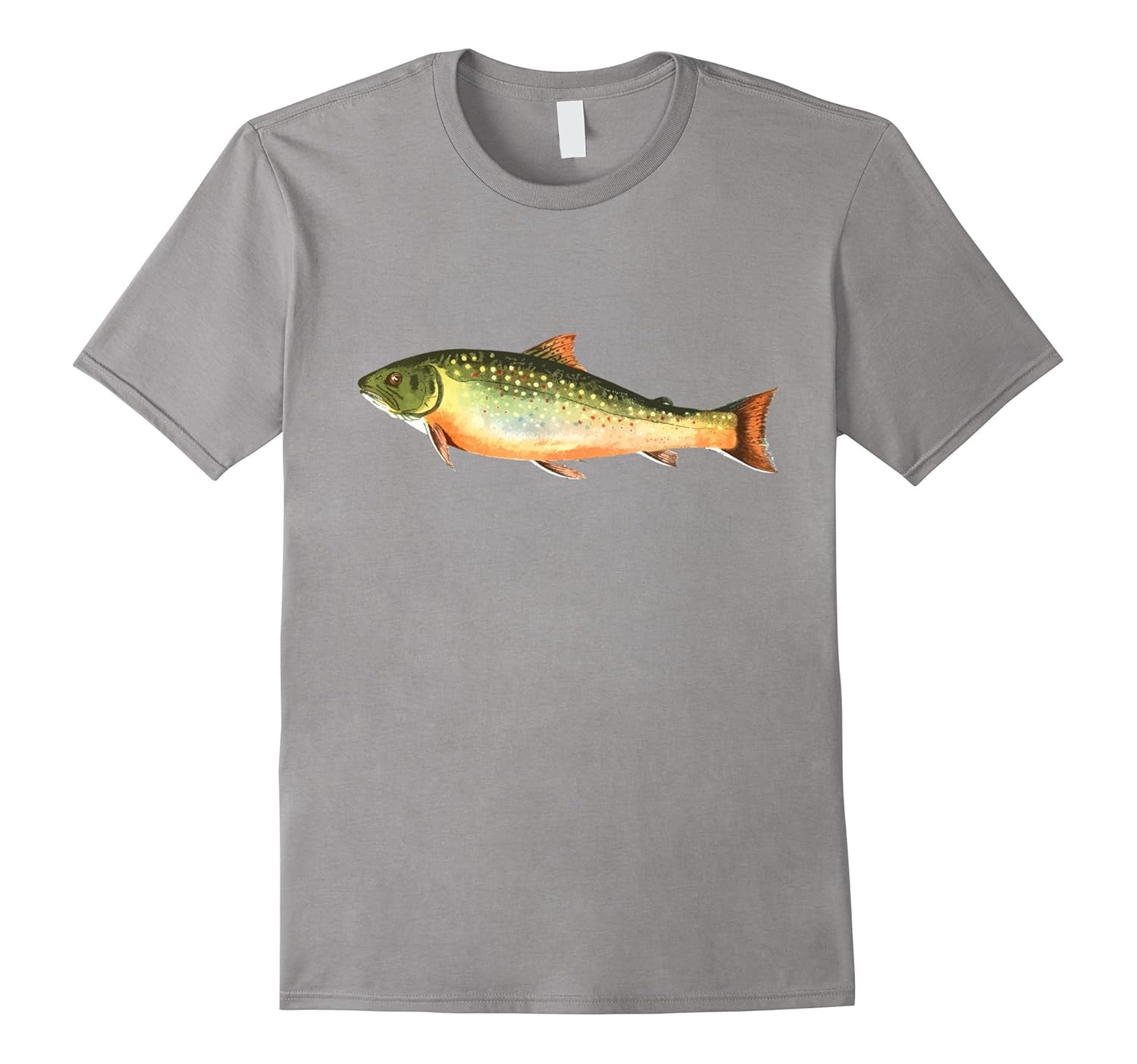 Rainbow Trout Fish t-shirt Lake Ocean Fishing Fisherman-Rose