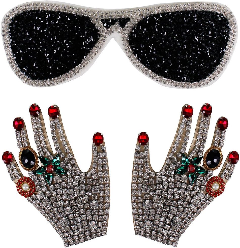 rhinestone patches for jeans