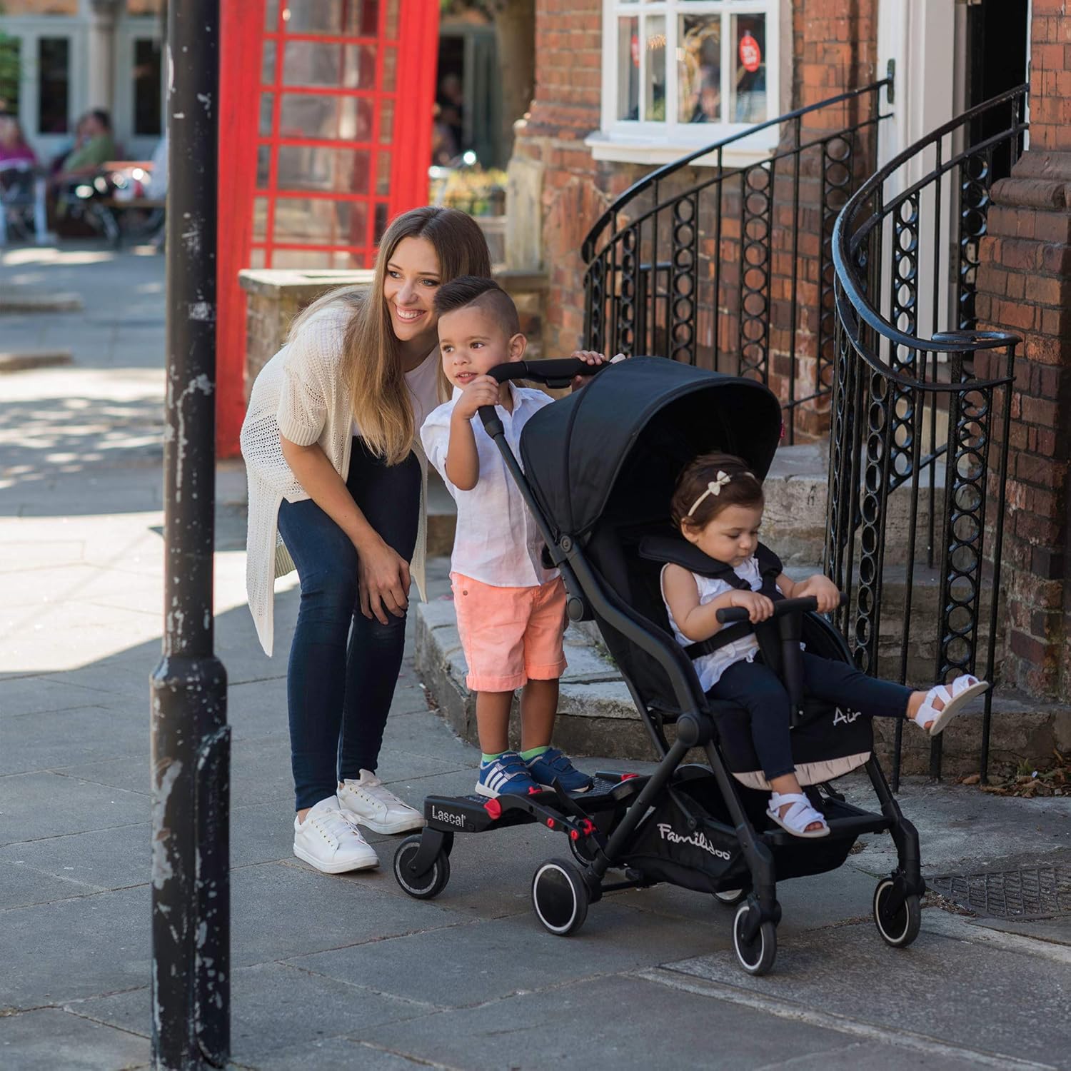 lascal buggy board maxi avec siege