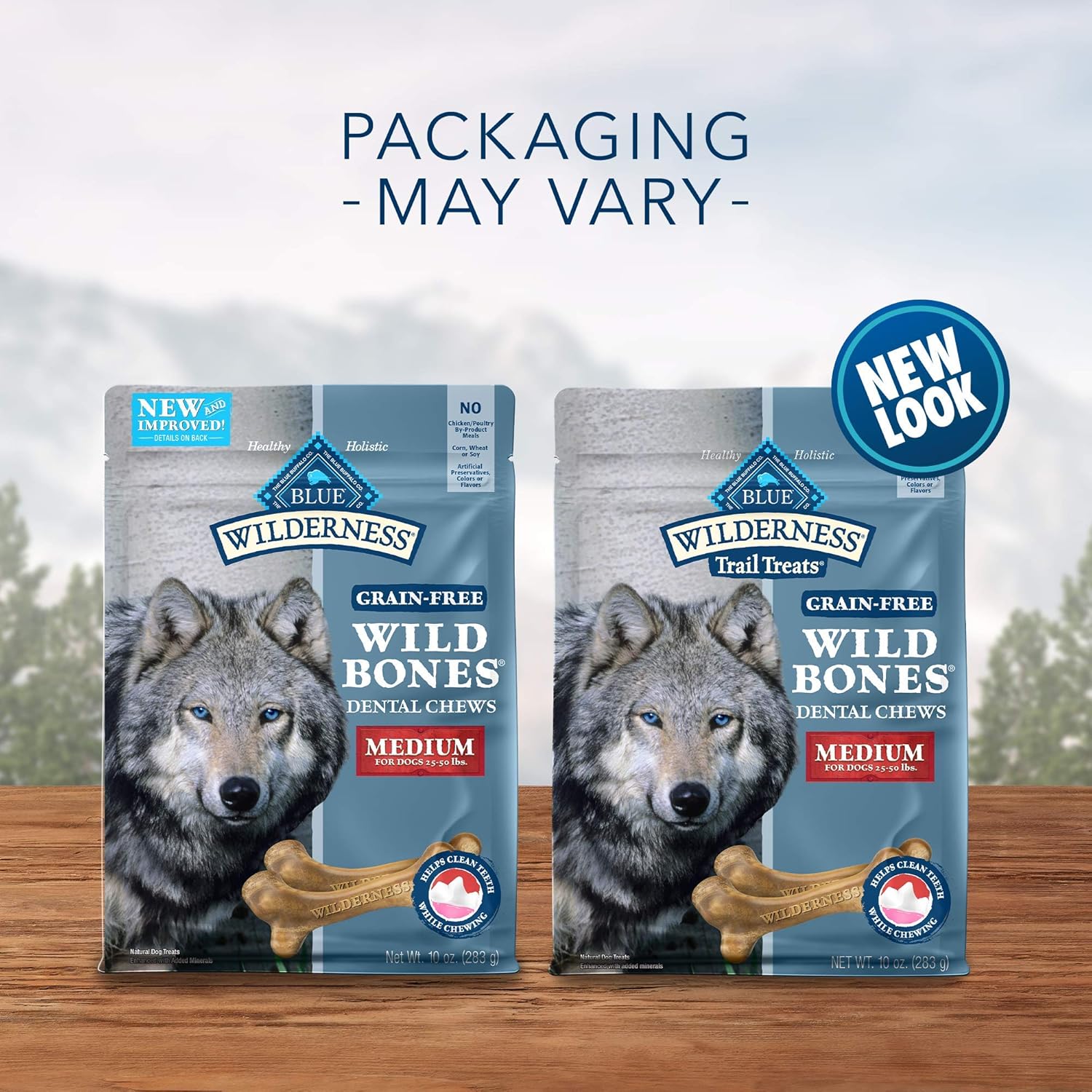 blue buffalo dental bones large