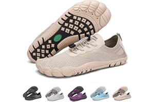 SAGUARO Water Shoes for Women - Barefoot Quick-Dry Aqua Sock, Lightweight, Breathable for Swimming, Beach and Outdoor Activities Size 5.5-10.5