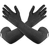 ECLAT-ASU Cut Heat Bite Resistant Arm Sleeves –EN388 Certified Arm Protection Sleeve for Welding, Cooking, Cat & Dog Handling