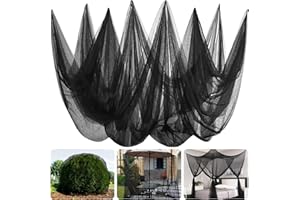 NIUYHE Mosquito Netting for Patio Porcha and Balcony, 10x60 Ft Garden Cover Mesh Can Protect Fruit Tree, Plant from Birds Bugs,Super Dense Bed Cover Net for Outdoor and Indoor
