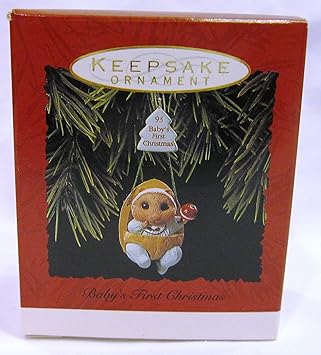 1993 baby's first christmas ornament
