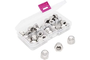 binifiMux 30pcs 5/16-18 Acorn Cap Nuts 304 Stainless Steel