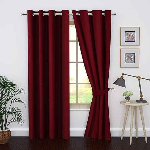 Amazon Com Ample Decor Thermal Insulated Grommet Blackout