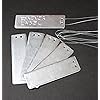 Aluminum Plant Label Tree Tags Pot Label Tag Outdoor Marker Metal 25 Labels
