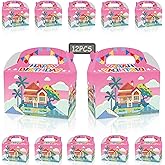 YOOUUQIAN Cartoon Blue Dog Birthday Party Supplies,Blue Party Decorations bags, candy boxes,Birthday Party Decoration bag(12 PCS)