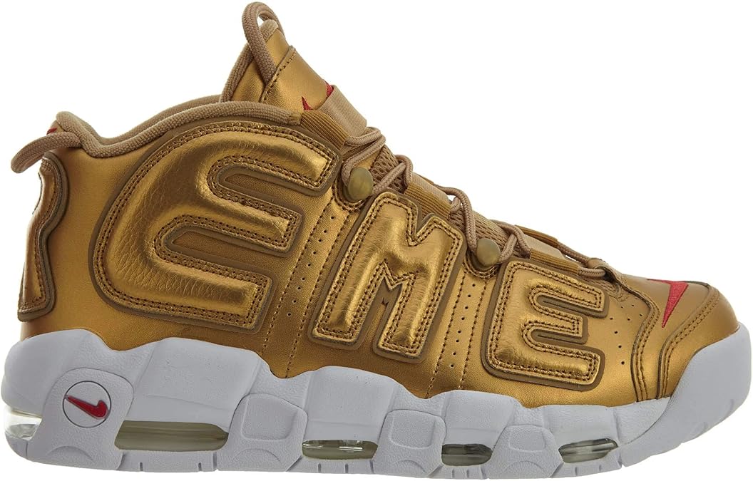 nike air more uptempo supreme gold