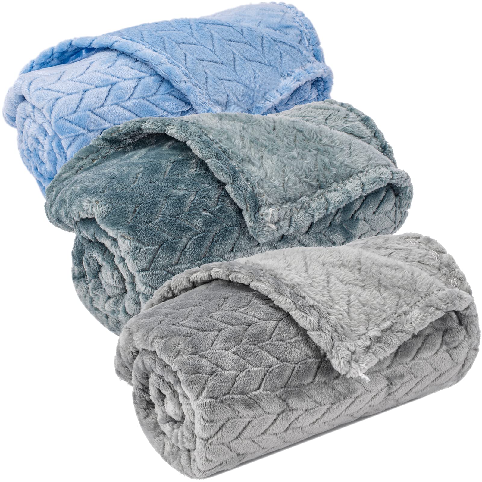 Fuzzy Baby Blanket or Throw Blanket for Girl or