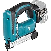 Makita 18V LXT Lithium-Ion Cordless Stapler, Aluminum Magazine, Depth Adjustment, Bump Fire, Belt Clip, Tool Only
