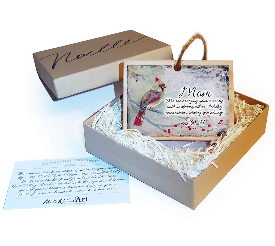 2021 Mom remembrance Christmas ornament with