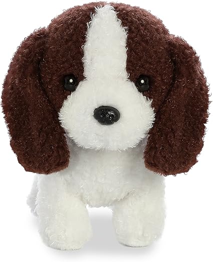 perro blanco peluche